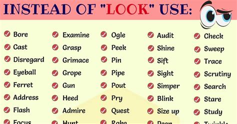 looked synonym.